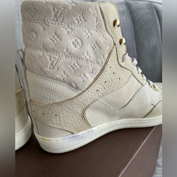 Louis Vuitton millennium sneakers wedge price to sell! - Picture 6 of 16